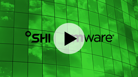 SHI VMware Video icon- logo with play button